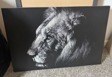 Lion Canvas Frame