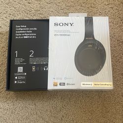 Sony WH-1000X M3 Headphones
