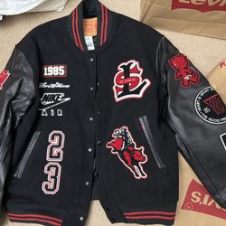 Jordan X Levi’s Letterman Jacket