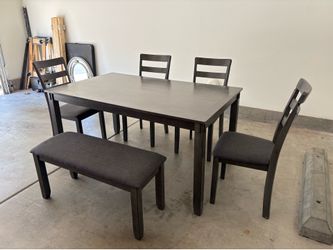 Dining table must sell today grey color
