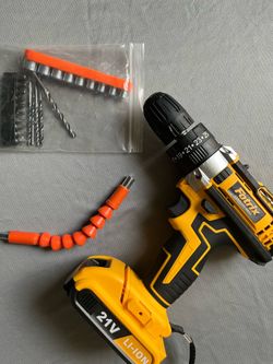 POWER DRILL NEW WITH BATTERY