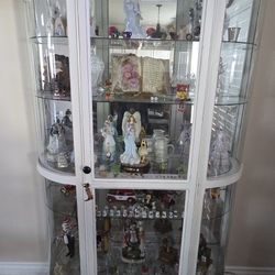 Curio  Collectible  Cabinet Shelf