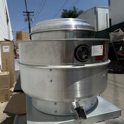 【In stock】1 Horsepower/3500 CFM/110 Volts Restaurant Hood Grease Rated Exhaust Fan, Food Truck Exhaust Fan, Canopy Grease Rated Fan