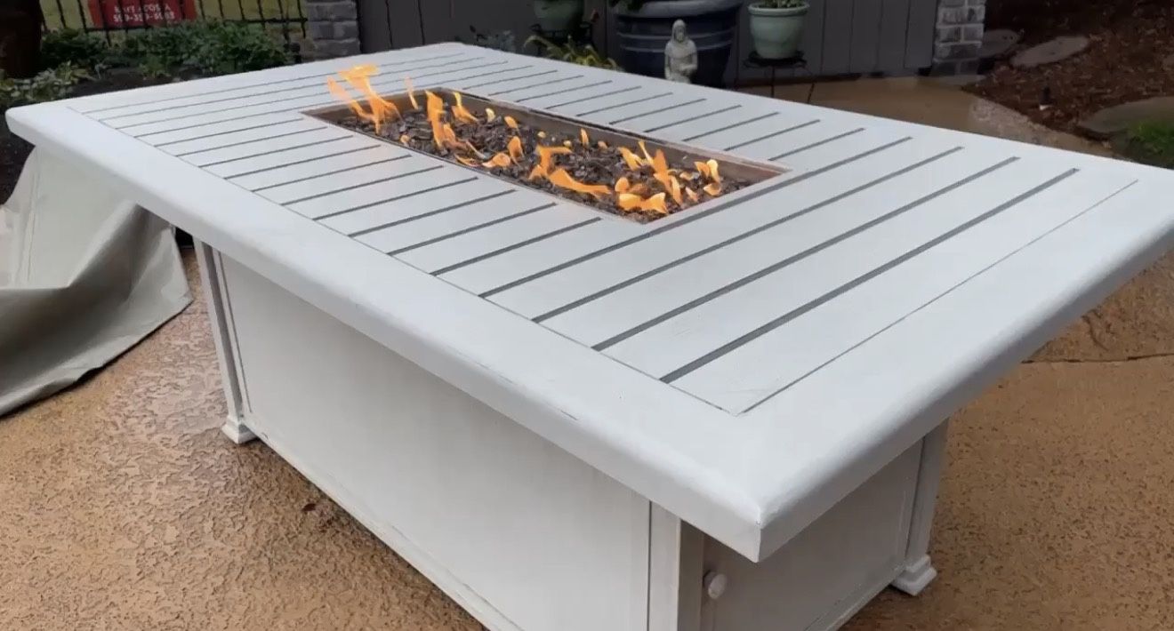 Propane Fire Table