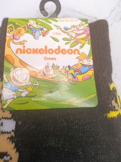 Nickelodeon Crew Socks