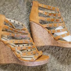 Ashley Stewart Women Wedge Heels