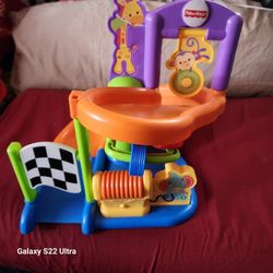 Fisher Price Raceway ~ Use Own Vehicles ~ Like New 