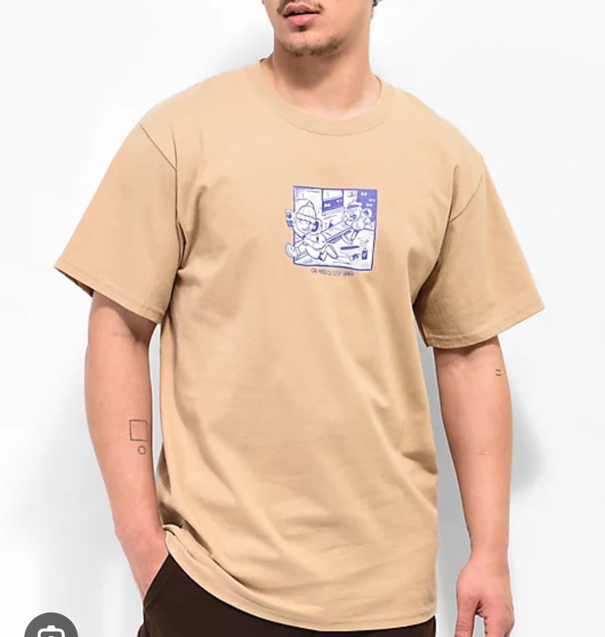 New Men’s M Zumiez Empyre Old Habits Graffiti Artist T-shirt Tee