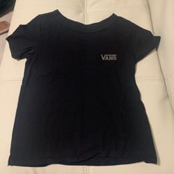 Vans black shirt