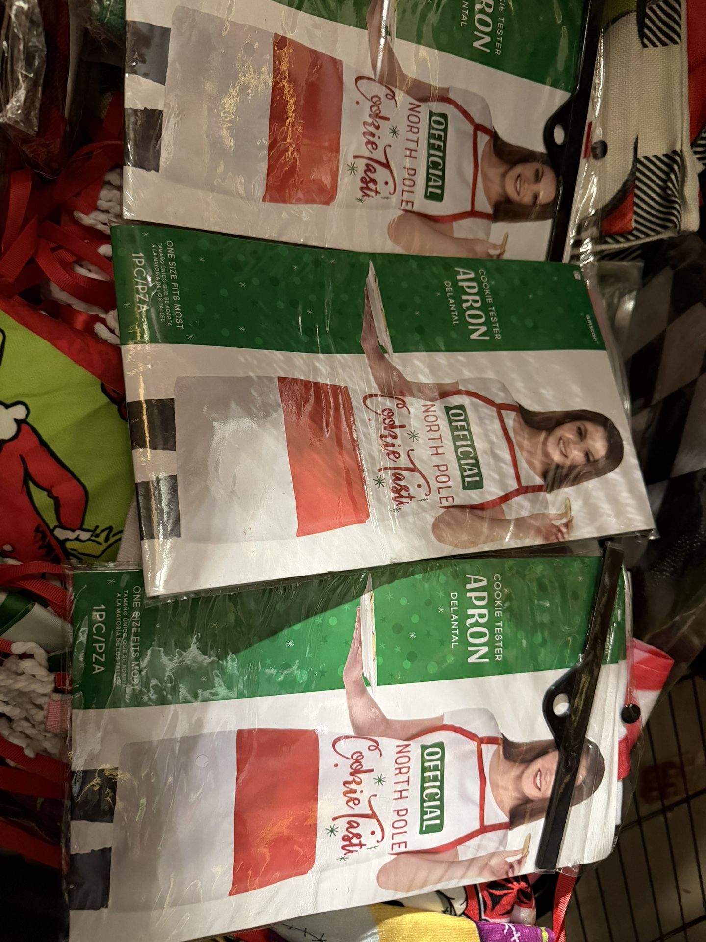 New Official North Pole Cookie Taster Aprons $5 Each 