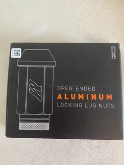 Aluminum open Ended Locking  Nuts.  