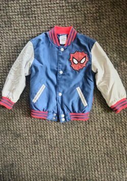 Spiderman Varsity Bomber Jacket Boys