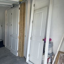 Large Doors. 96” Tall. $15 Each!!! 