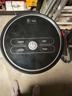42” Black Quiet  Oscillating Fan