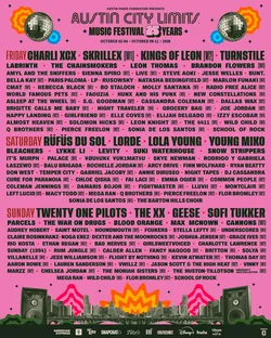 Austin City Limits Sunday GA VIP