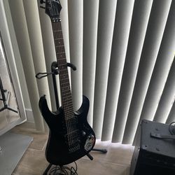 Ibanez Electric Guitar With Gorilla Amp