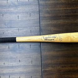 Louisville Slugger Wooden Baseball Bat – Solid, Game Ready
