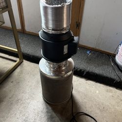 Carbon filter with Fan