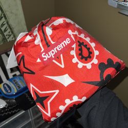 Supreme Nylon Blanket Red