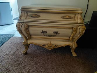 French Antique Provincial bedroom furniture set