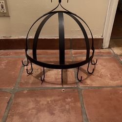Wall Mount Pot Rack