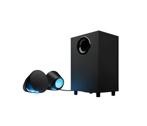 LOGITECH COMPUTER SPEAKERS WITH LED LIGHTS