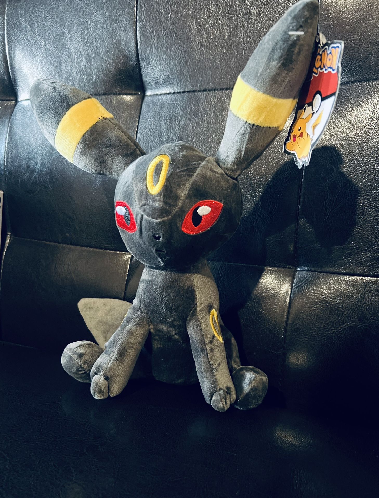 Pokemon Umbreon Soft Plush, Large 12” Brand new w/ tags
