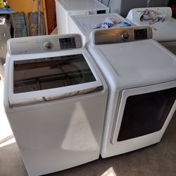 Samsung washer and electric dryer Large Capacity