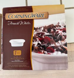 CORNING WARE FRENCH WHITE DISH
