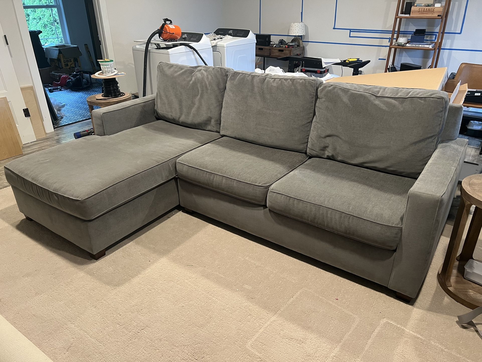 West Elm Henry 2-Piece Chaise Sectional (101")