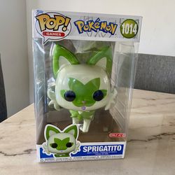 Funko Pop! Pokemon Jumbo Sprigatito Target Exclusive 1014 Brand New In Box