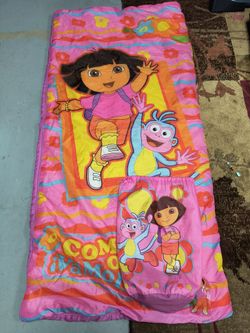 Dora The Explorer Kids Sleeping/Camping Bag