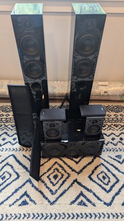 Blowout Sale Aperion Audio Intimus 5.0 Speaker System - Excellent Condition