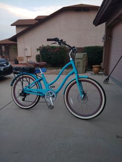 630 EVRYjourney Womens 26 inch 500W in Teal