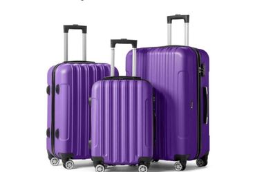 Luggage Set Of 3 New