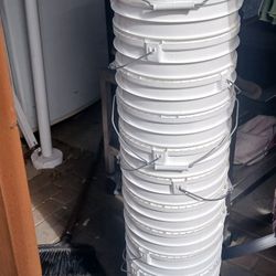 5  gallons buckets W Lids  $3 