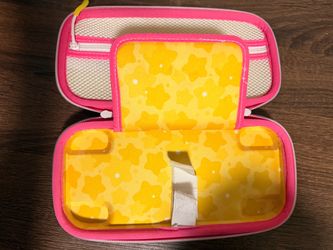 PowerA Pink & Blue Cloud Kirby Switch Case