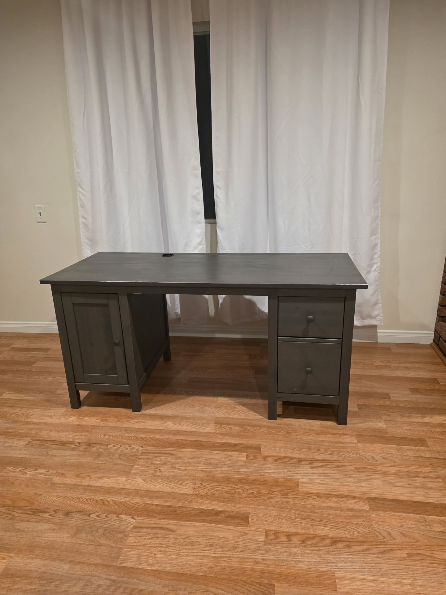Gray Office Desk
