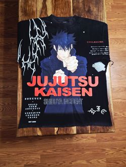Civil Regime/JuJutsu Kaisen "Megumi Cursed" Men's Graphic Tee