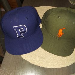 strap back polo hats, new 
