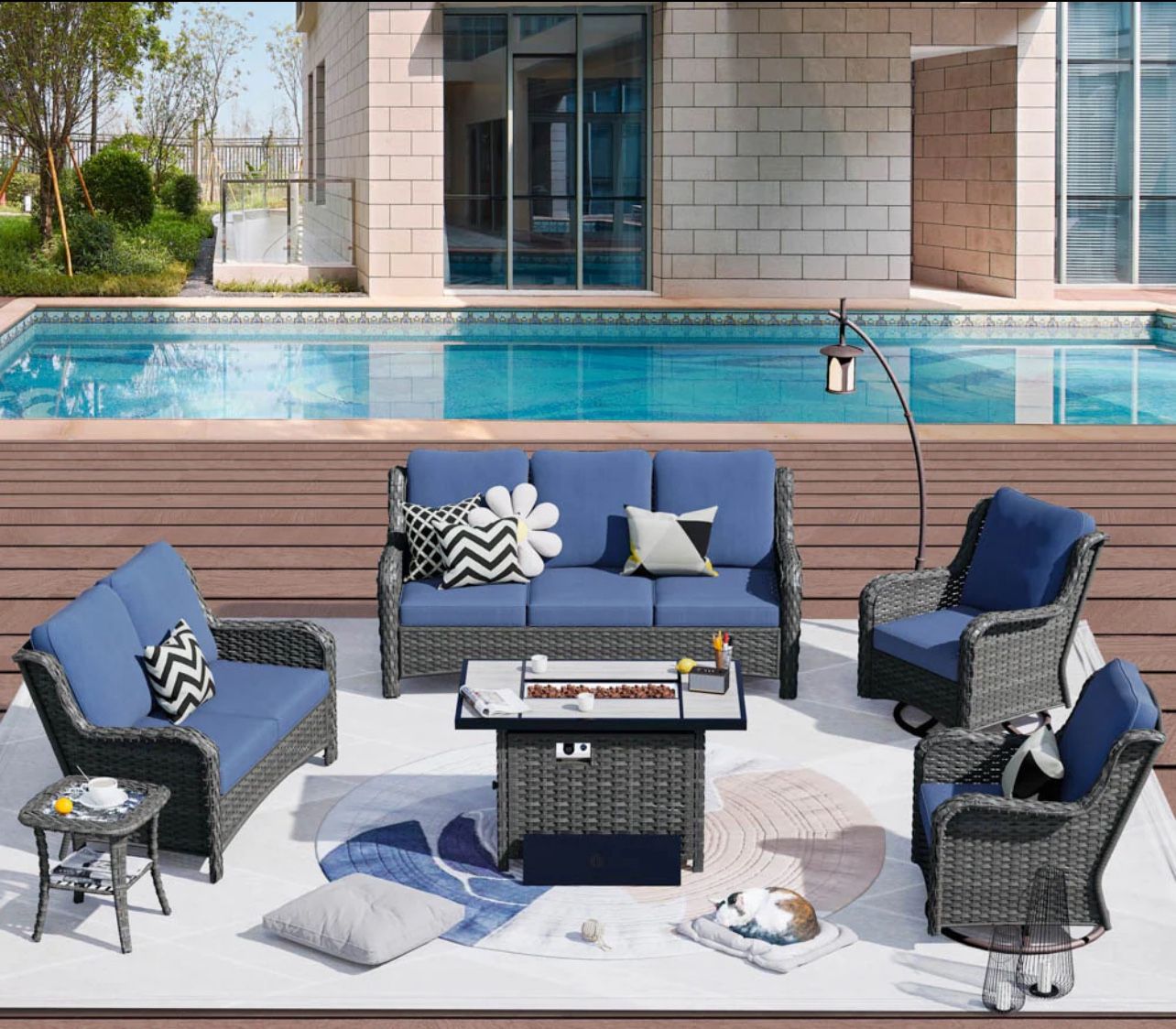 Patio Furniture Set Outdoor New In The Box