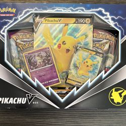 2018 Pikachu V Box