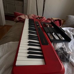 NEW RED CASIO KEYBOARD!