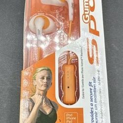 JVC HAENR15-W Gumy Sport In Ear Headphones Remote And Mic iPhone Slim Plug