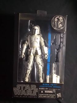 Star Wars Black Series 6" Prototype Armor Boba Fett Figure