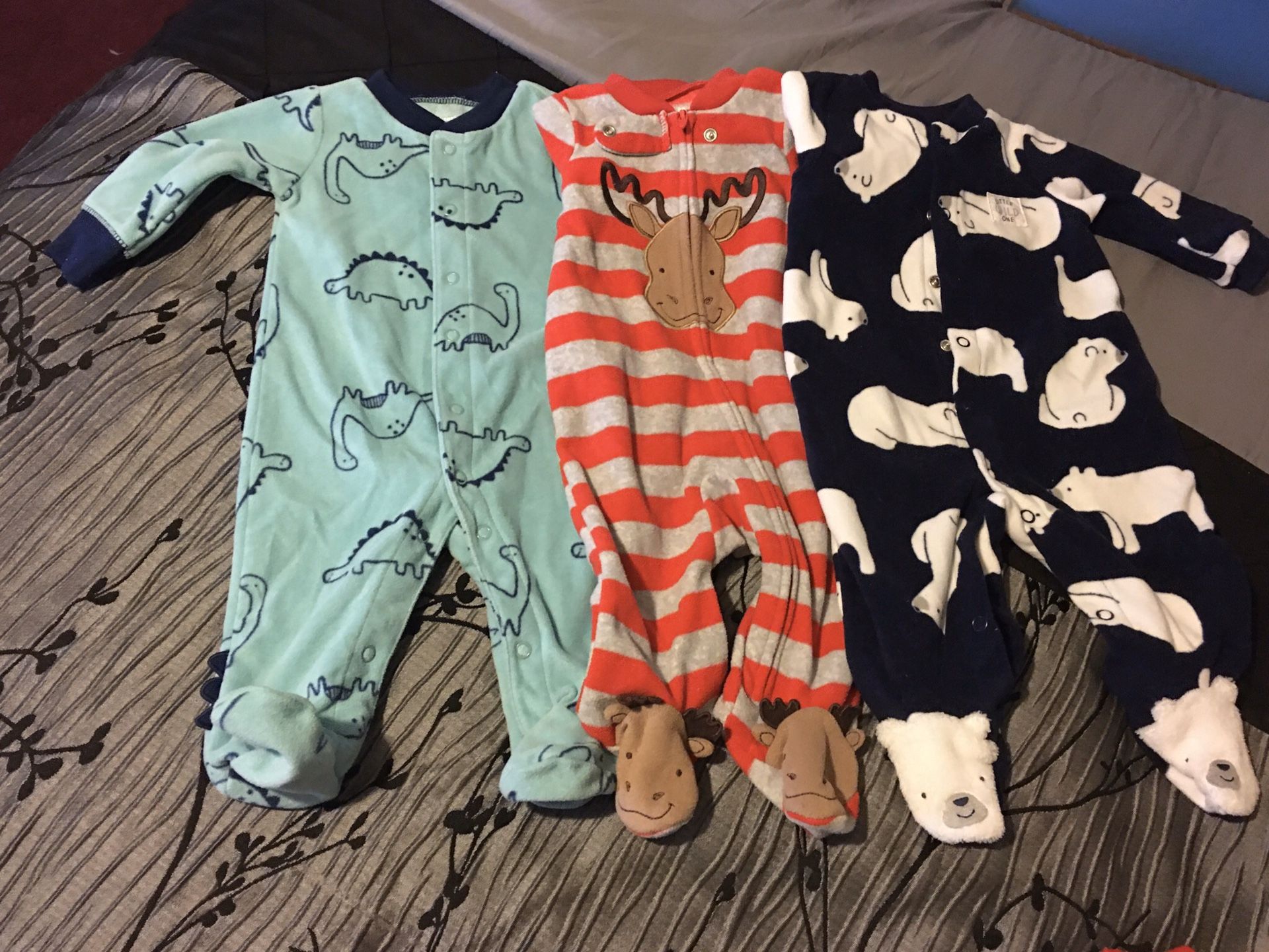 0-3 months sleepers rompers (22 pieces)