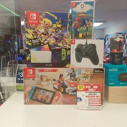 OLED Nintendo Switch Spacial Edition With Mariokart Live Home Circuit Controller Games Available Now With Just $29 Down 