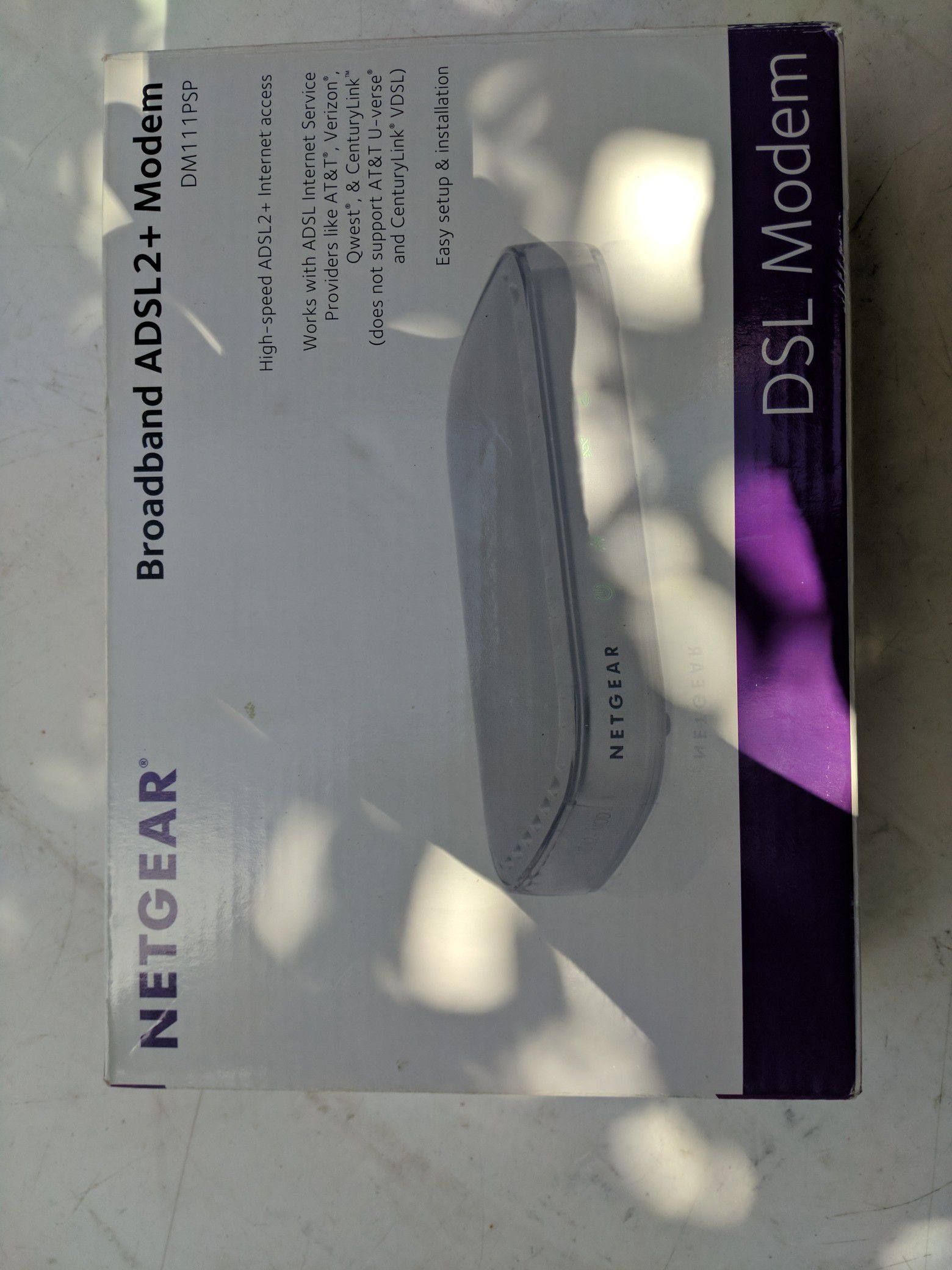 New ADSL2+ netgear modem