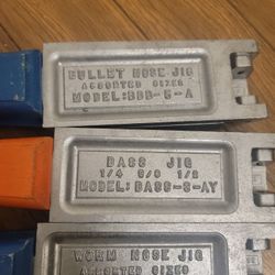 Fishing Jig Weight Molds