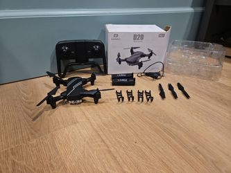 Deerc D20 drone can't stay in the air for more than 10 seconds.